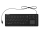 Klawiatura przewodowa KEYSONIC KSK-6231 INEL wodoszczelna IP68, podświetlana, touchpad